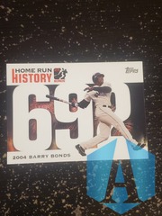 2006 Topps Home Run History Barry Bonds #BB692 San Francisco Giants